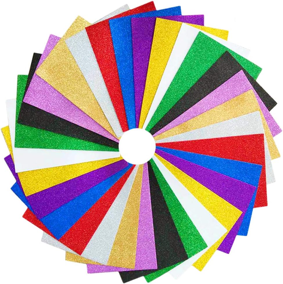 30 шт. блестящие листы из пенопласта Eva 8x12 дюймов толщиной 2 мм, листы из пенопласта для рукоделия для детских рукодельных занятий, резаки для рукоделия, искусство от PAIDU