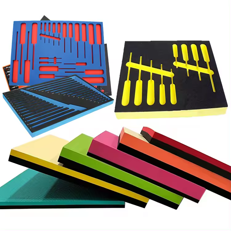 Paidu Factory Directly Custom High Density Shockproof EVA Foam Cardboard Tool Box Packaging Case Insert