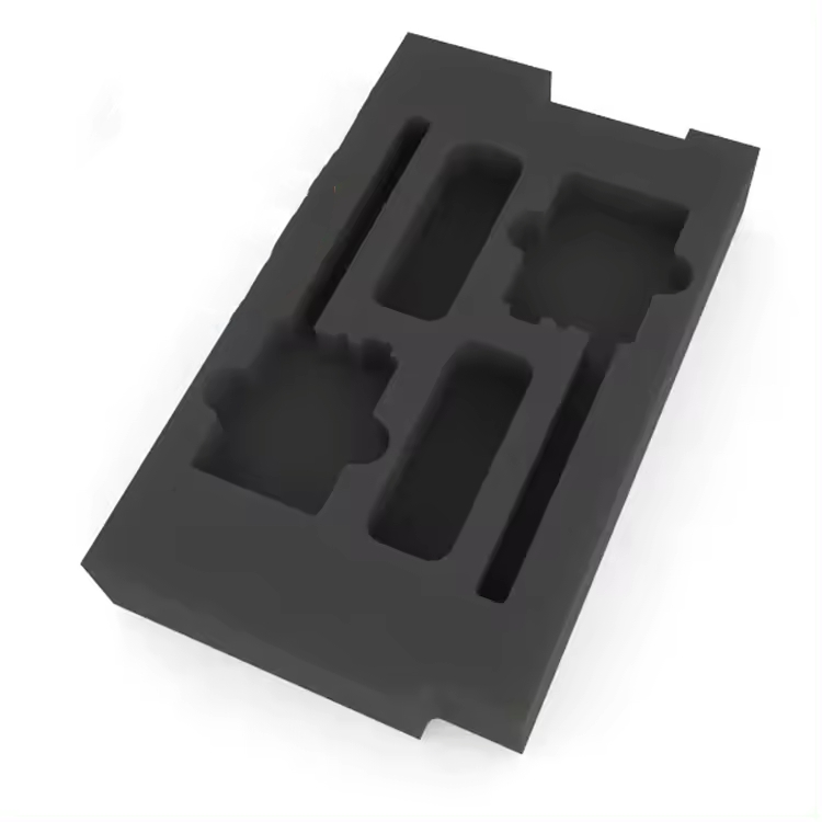 Paidu Black Foam Изготовленный на заказ черный лоток для гравировки из пены Eva